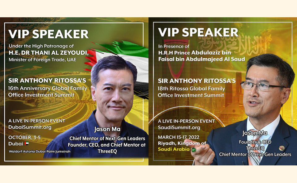 Jason Ma from Idoneus - VIP Speaker at Ritossa's